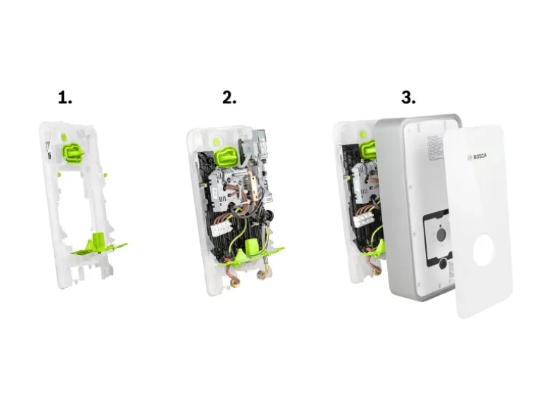 Bosch Durchlauferhitzer Tronic Advanced Plus 21/24/27 kW EEK: A