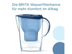 Brita Wasserfilter-Kanne Marella 2,4 l Blau inkl. Maxtra Pro All-in-1 Kartusche
