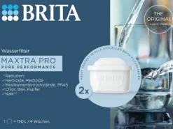Brita Wasserfilter-Kartusche Maxtra Pro Pure Performance 2er Pack