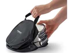 Campingaz Trekking-Geschirrset 3-teilig Silber-Schwarz