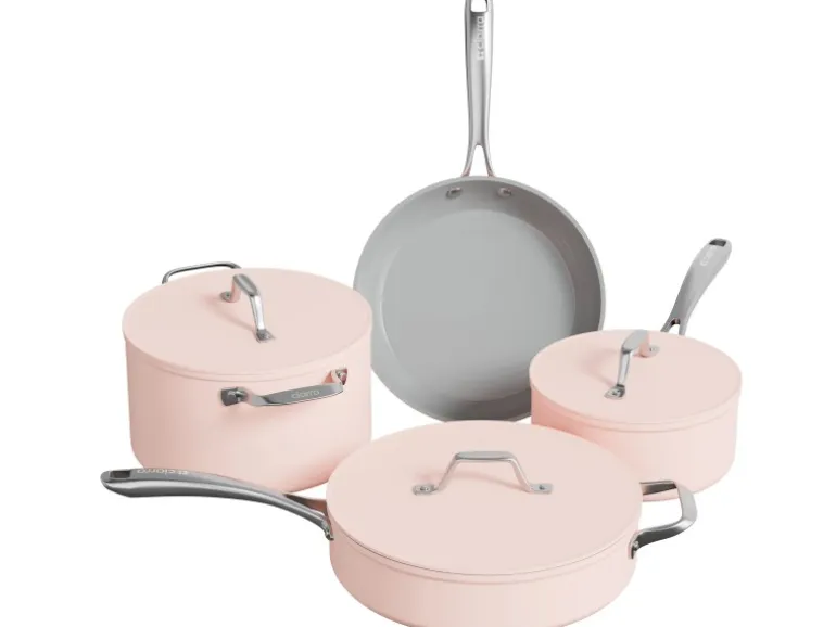 CIARRA Beyond Kochgeschirr Pfannenset 4-tlg Topf- & Pfannen-Sets Rosa VMCWSP7