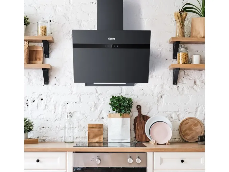 CIARRA Dunstabzugshaube 60 cm 650 m³/h A+++ Kopffrei WIFI-APP Touch Control VM6736HG