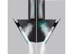 CIARRA Dunstabzugshaube 60 cm 650 m³/h A+++ Kopffrei WIFI-APP Touch Control VM6736HG