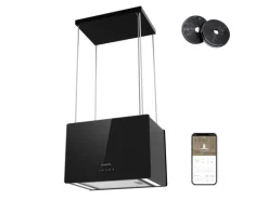 CIARRA Dunstabzugshaube A+++ 700 m³/h WIFI APP & Touch-Bedienung Inselhaube VM4850B