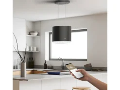 CIARRA Dunstabzugshaube A+ 550 m³/h WIFI APP & Touch-Bedienung Inselhaube VM4838B