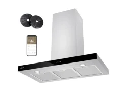 CIARRA Dunstabzugshaube A+++ 650 m³/h 90 cm WIFI-APP Touch Control VMS9102