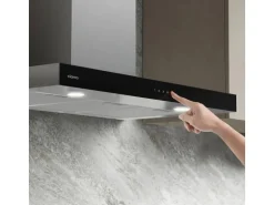 CIARRA Dunstabzugshaube A+++ 650 m³/h 90 cm WIFI-APP Touch Control VMS9102