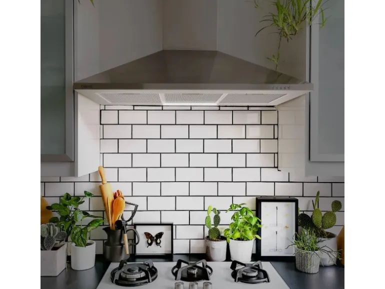 CIARRA Dunstabzugshaube A++ 370 m³/h 90 cm 3 Stufen Abzugshaube VMS9201