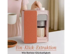 CIARRA Espressomaschine Tragbare Kaffeemaschine 3 Temperatur 15 Bar für Camping Reise CBPCM551-P