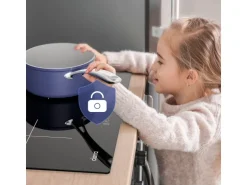 CIARRA Induktionskochfeld 60 cm 4-Zonen Einbau Induktionskochfeld Booster VM4BBIH