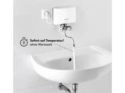 Clage Kleindurchlauferhitzer M3/SMB inkl. Armatur Hydraulisch 3,5 kW