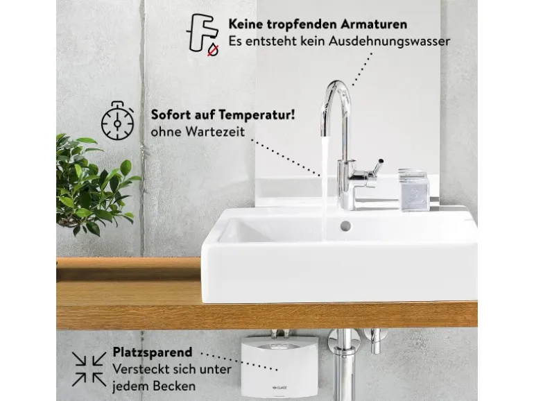 Clage Kleindurchlauferhitzer MCX6 Elektronisch 5,7 kW