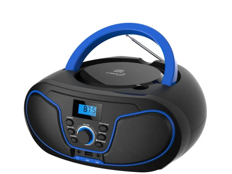 Cyberlux CL-2200 CD-Player mit Fernbedienung Tragbar Blau