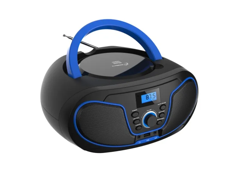 Cyberlux CL-2200 CD-Player mit Fernbedienung Tragbar Blau