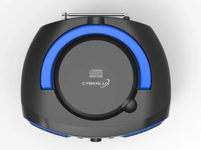 Cyberlux CL-2200 CD-Player mit Fernbedienung Tragbar Blau