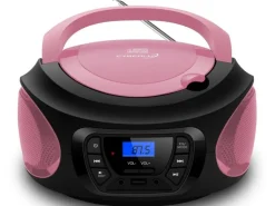 Cyberlux CL-620 CD-Player Tragbar CD/MP3/USB Radio Pink
