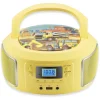 Cyberlux CL-950 Kinder CD-Player Tragbar CD/MP3/USB Radio Gelb
