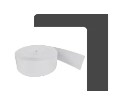 Dalsys Fugenband 2x 50m x 60mm Weich PVC Weiß Dichtband gegen Feuchtigkeit