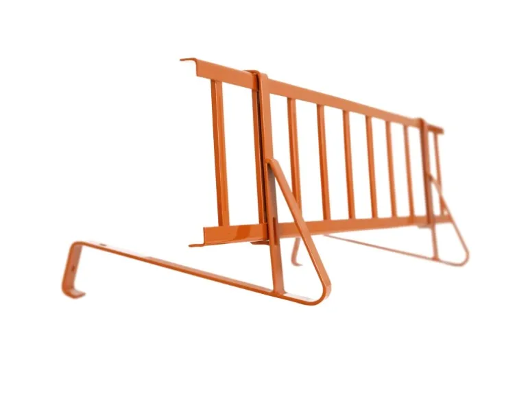 Daprona Schneefanggitter Set 200cm Stahl Ziegelrot Schneeschutz Am Dach