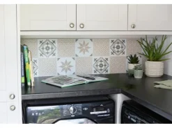 d-c-fix Wandfliesen Wall Tiles Lina 6er-Set 15 cm x 15 cm Beige