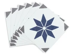 d-c-fix Wandfliesen Wall Tiles Alia 6er-Set 15 cm x 15 cm Blue