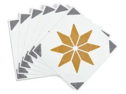 d-c-fix Wandfliesen Wall Tiles Alia 6er-Set 15 cm x 15 cm Gold