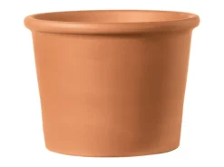 Deroma Pflanztopf Zylinder Bordato 28 cm Rot