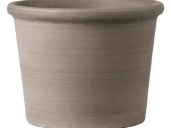 Deroma Pflanztopf Zylinder Primitivo Ø 28 cm Graphit