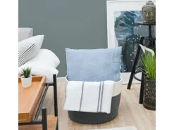 DuneDesign Aufbewahrungskorb aus Baumwolle 35 Liter Ø 39 x 30 cm