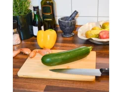 DuneDesign 2er Set Schneidebrett 30 x 22 cm mit Auffangschale