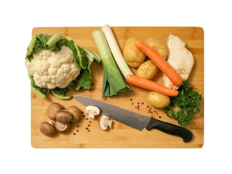 DuneDesign XL Schneidebrett aus Bambus 50 x 35 x 2 cm Holzfarben