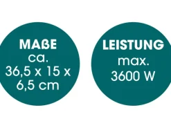 Easymaxx Warm und Kaltwasserarmatur mit integriertem Durchlauferhitzer 3600 W