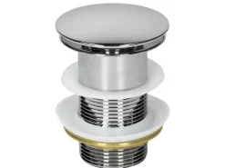 ECD Germany Design Waschbecken Waschtisch 480 x 380 x 140 mm inkl Ablaufgarnitur