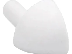 Ecke Viertelkreis-Abschlussprofil PVC glänzend Weiß 8 mm (4 Stk.)