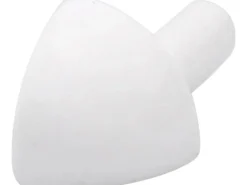 Ecke Viertelkreis-Abschlussprofil PVC matt Weiß 10 mm (4 Stk.)