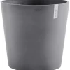 Ecopots Pflanztopf Amsterdam Ø 50 cm x 44 cm Grau