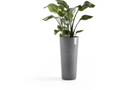 Ecopots Pflanztopf Amsterdam High Ø 32,5 cm Grau