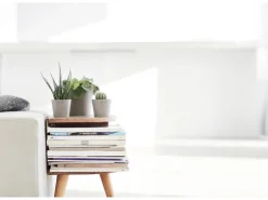 Ecopots Pflanztopf Amsterdam Mini Taupe 13 cm x 11,4 cm