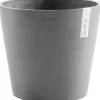 Ecopots Pflanztopf Amsterdam Ø 40 cm x 35 cm Grau