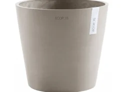 Ecopots Pflanztopf Amsterdam Braungrau 40 cm