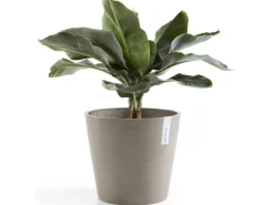 Ecopots Pflanztopf Amsterdam Braungrau 40 cm