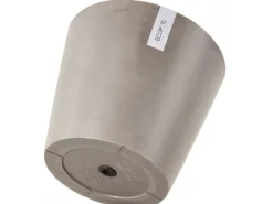 Ecopots Pflanztopf Amsterdam Braungrau 40 cm