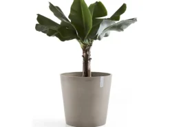 Ecopots Pflanztopf Amsterdam Braungrau 50 cm