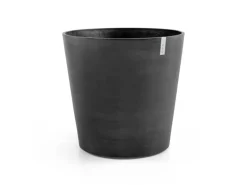 Ecopots Pflanztopf Amsterdam Rollen Dunkelgrau Ø 100 cm / Höhe 87,5 cm