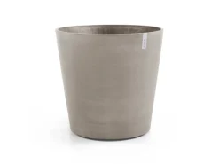 Ecopots Pflanztopf Amsterdam Rollen Taupe 60 cm x 56 cm