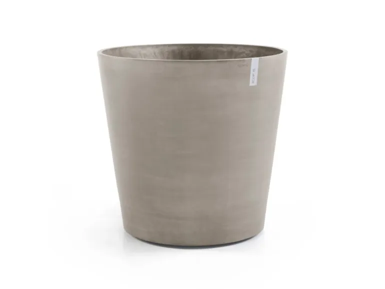 Ecopots Pflanztopf Amsterdam Rollen Taupe 60 cm x 56 cm