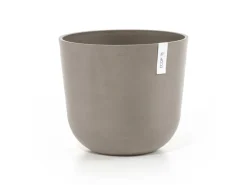 Ecopots Pflanztopf Oslo Braungrau Ø 35 cm / Höhe 30,5 cm
