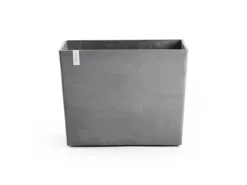 Ecopots Pflanztopf Paris Rollen Grau (HxBxT) 65 x 85 x 40 cm
