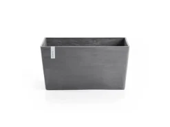 Ecopots Pflanztopf Paris Grau (HxBxT) 50 x 99 x 46 cm