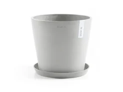 Ecopots Untersetzer Amsterdam Weißgrau 36,5 cm x 3,5 cm